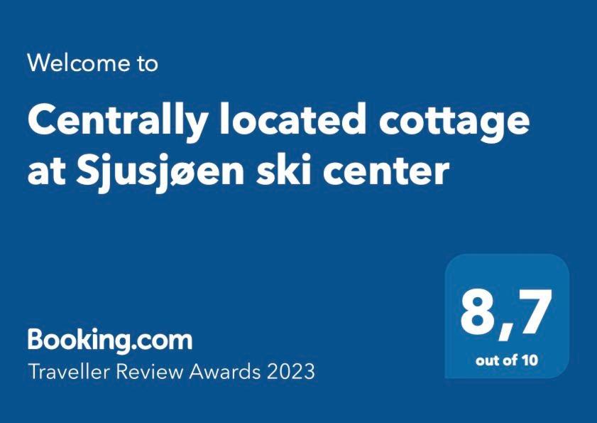 Centrally Located Cottage At Sjusjoen Ski Center Dış mekan fotoğraf